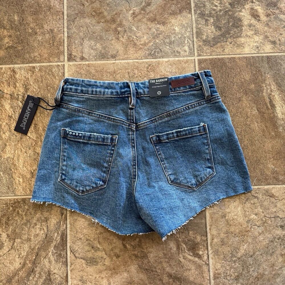 Blank NYC The Barrow Vintage High Rise Short Size 26 - Picture 7 of 12